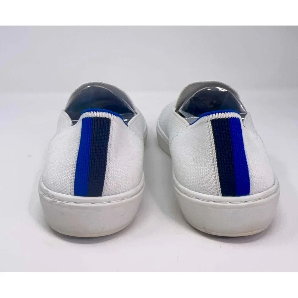 Rothy's‎ The Original Slip On Sneaker Women's 7 Bright White Textile Minimalist